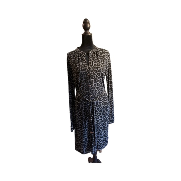 Michael Kors - EUC Leopard print dress. Size medium - Picture 2 of 9
